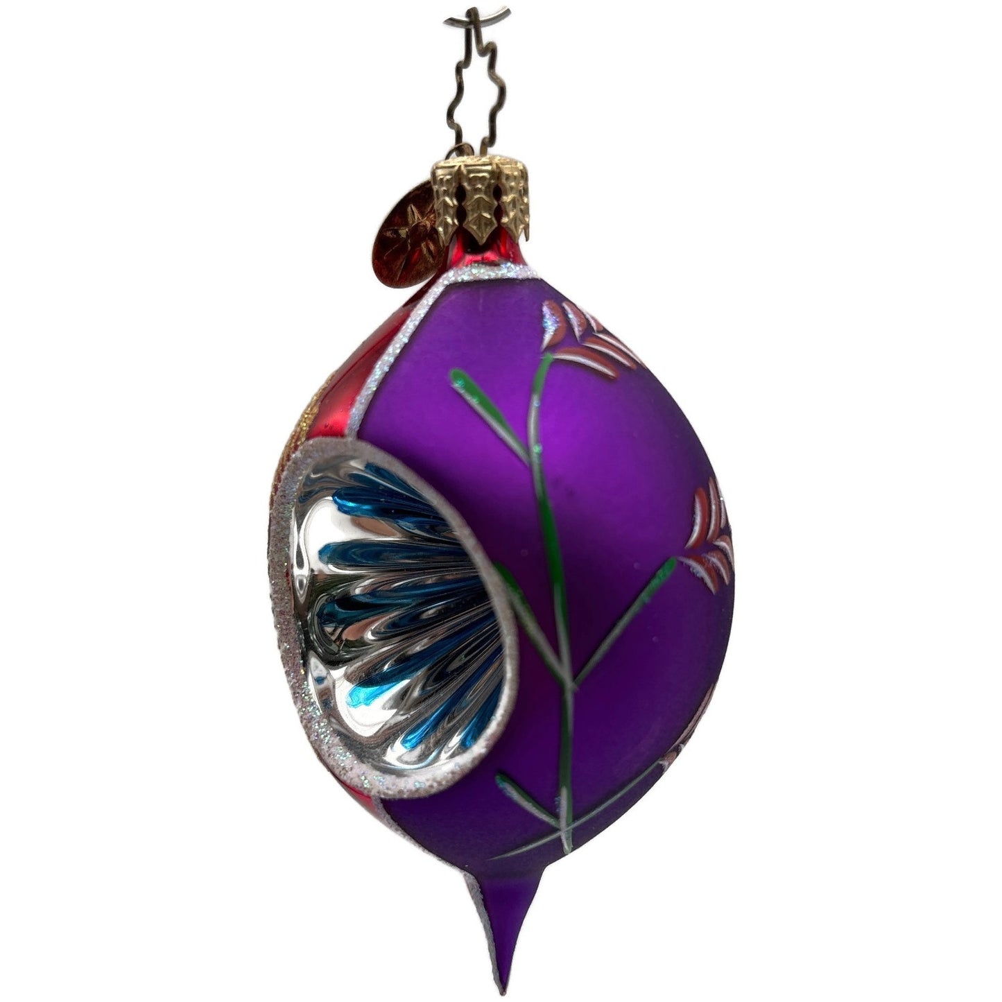 Christopher Radko Fantasia Kensington Glow Reflector Christmas Tree Ornament