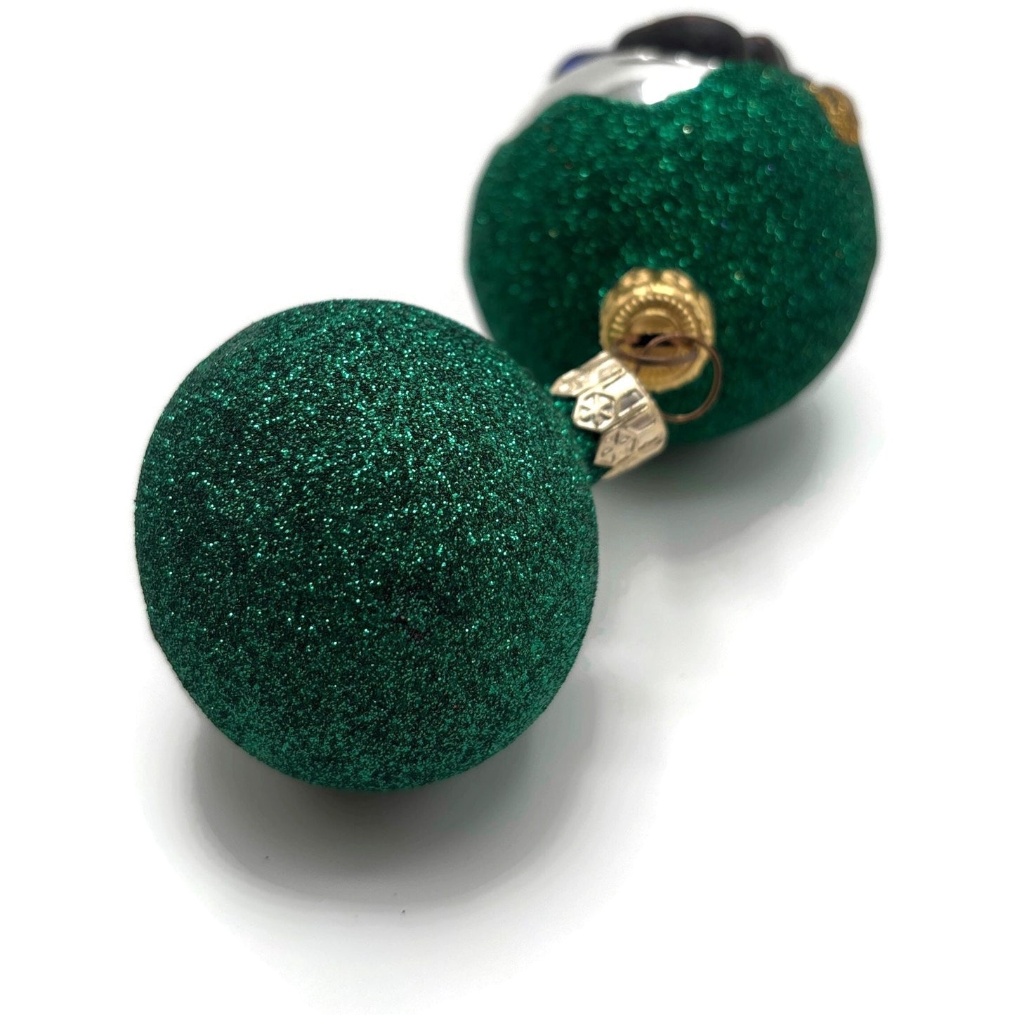 Patricia Breen Jingles The Elf Blue Suit Green Ball Christmas Ornament 9900HCB