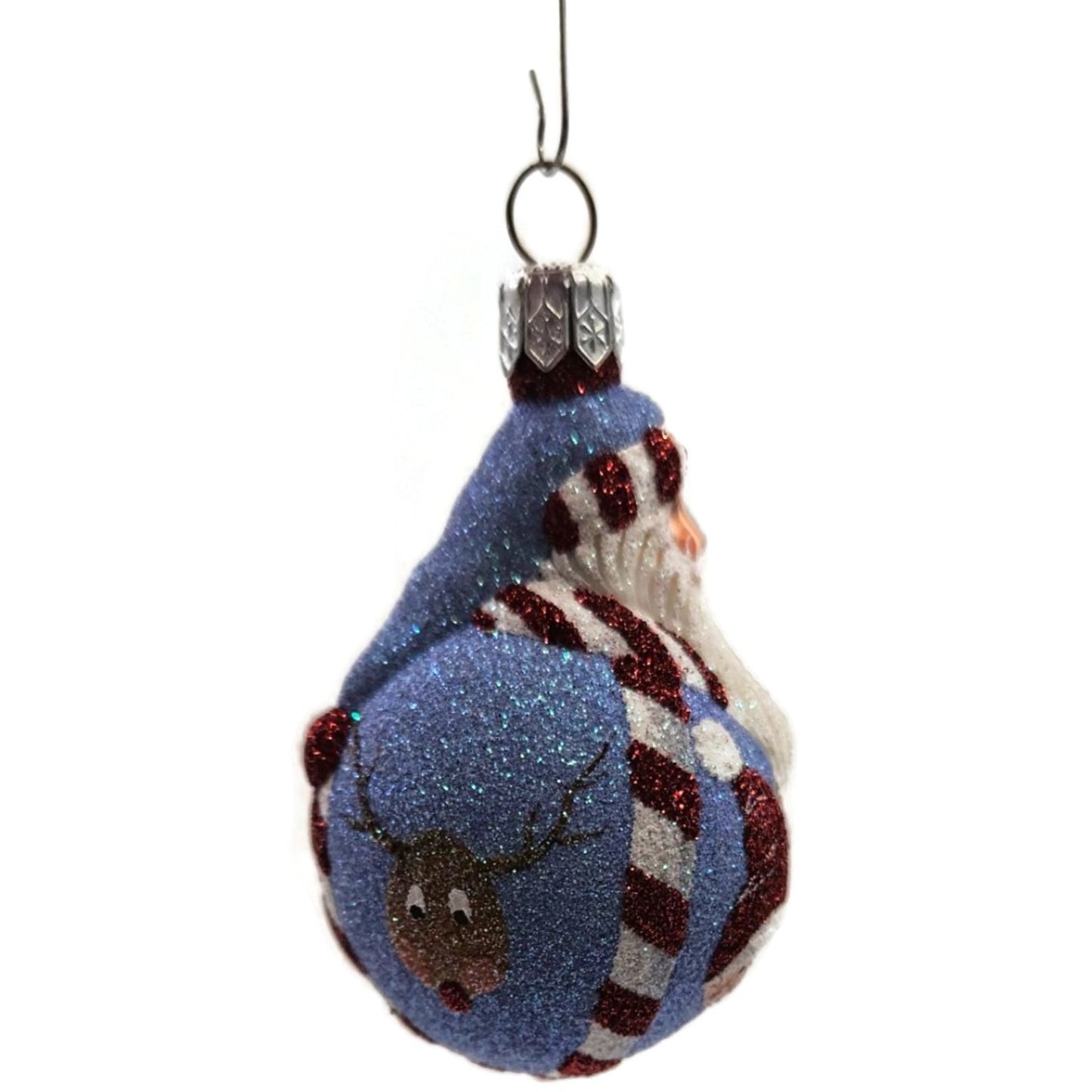 Patricia Breen Miniature Santa du Monde Christmas Icons Snowman Tree Ornament