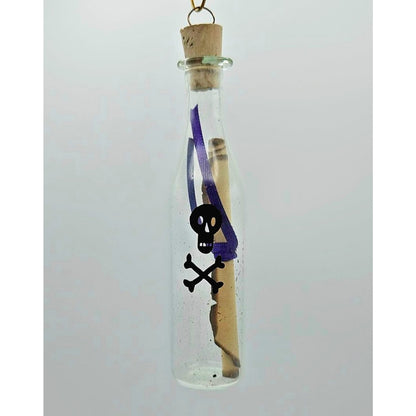 Patricia Breen 1997 Pirate Rex Bottle Map Christmas Ornament 9700CATZ Poland