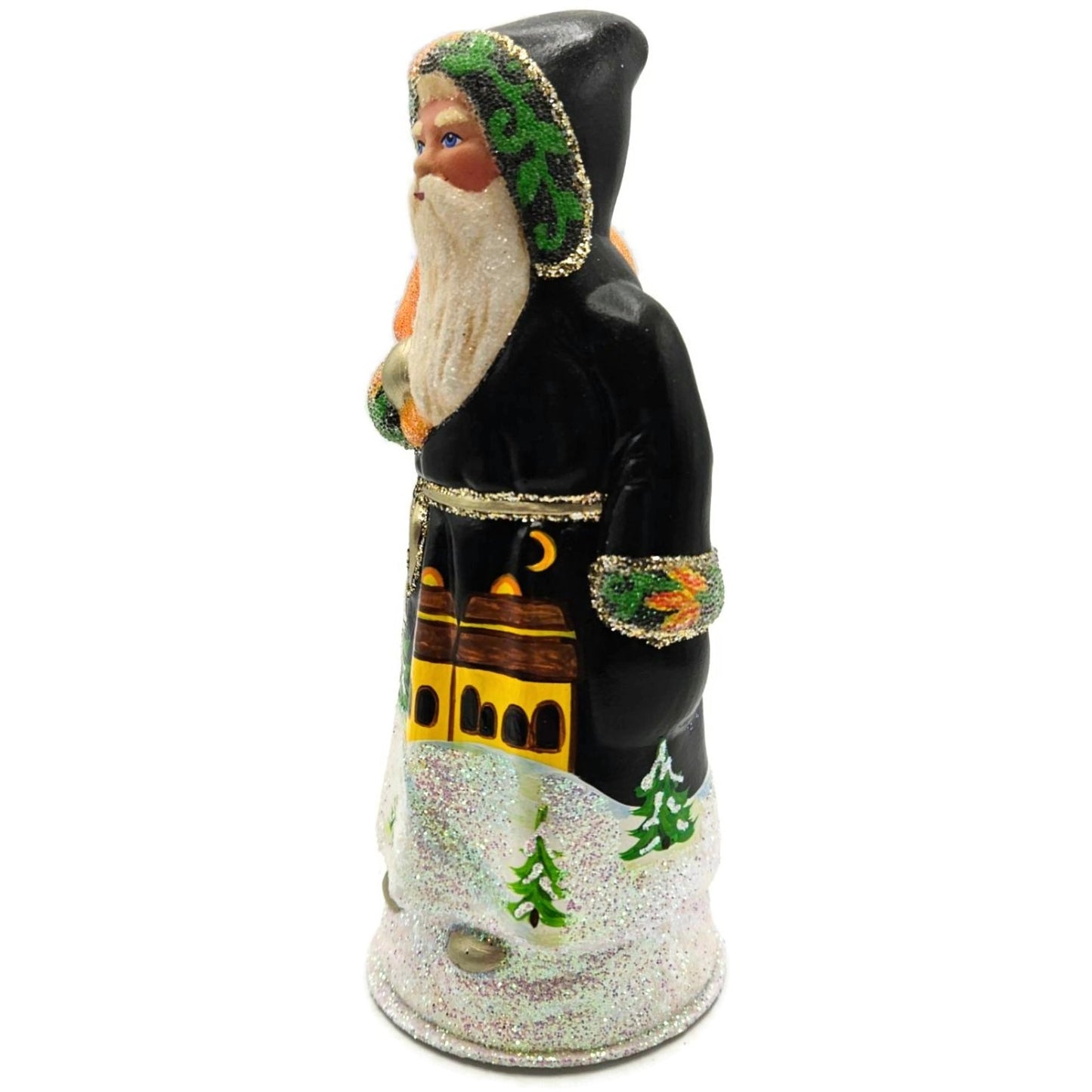 Ino Schaller Russian Fable Orange Black Paper Mache Candy Container Limited CATZ