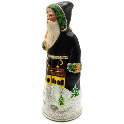 Ino Schaller Russian Fable Orange Black Paper Mache Candy Container Limited CATZ