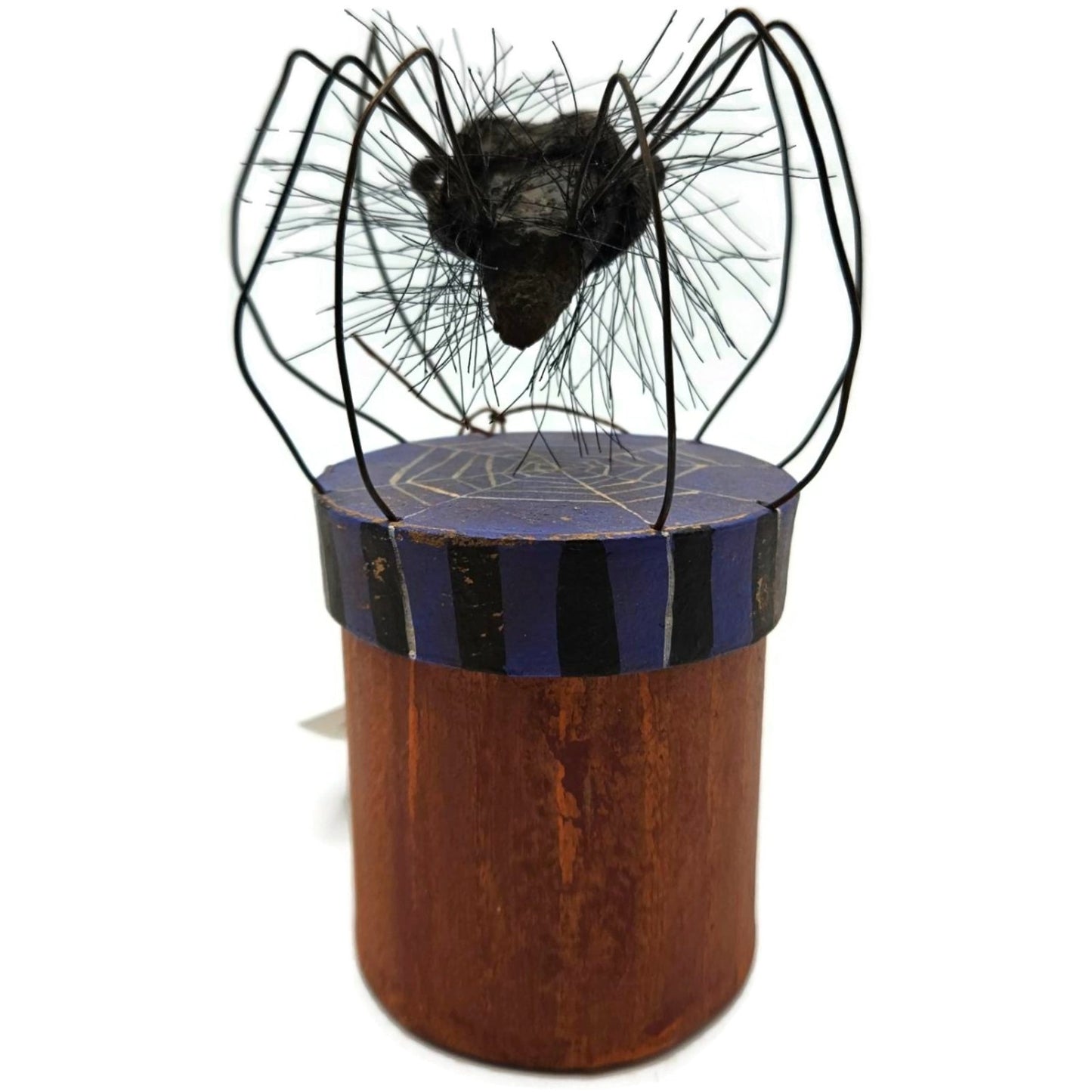 Rucus Studio Salvador Spider Scott Smith 2001 Halloween Candy Container Signed