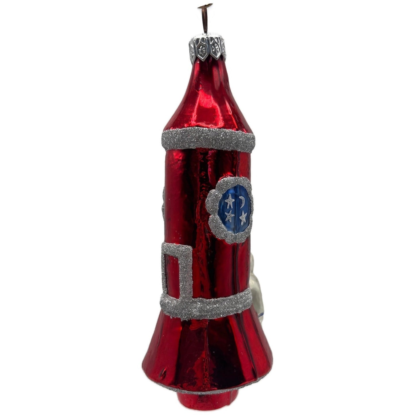 Patricia Breen Rocketboy USA Silver Space Suit Patriotic NASA Christmas Ornament