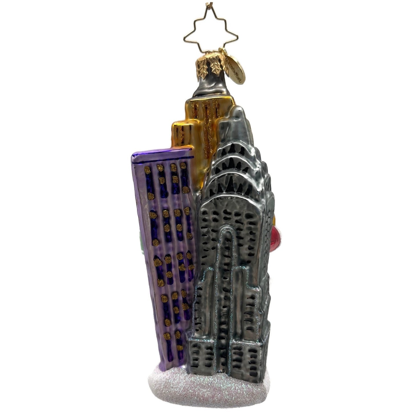 Christopher Radko Herald Square Santa Claus Glass Christmas Ornament 3012918