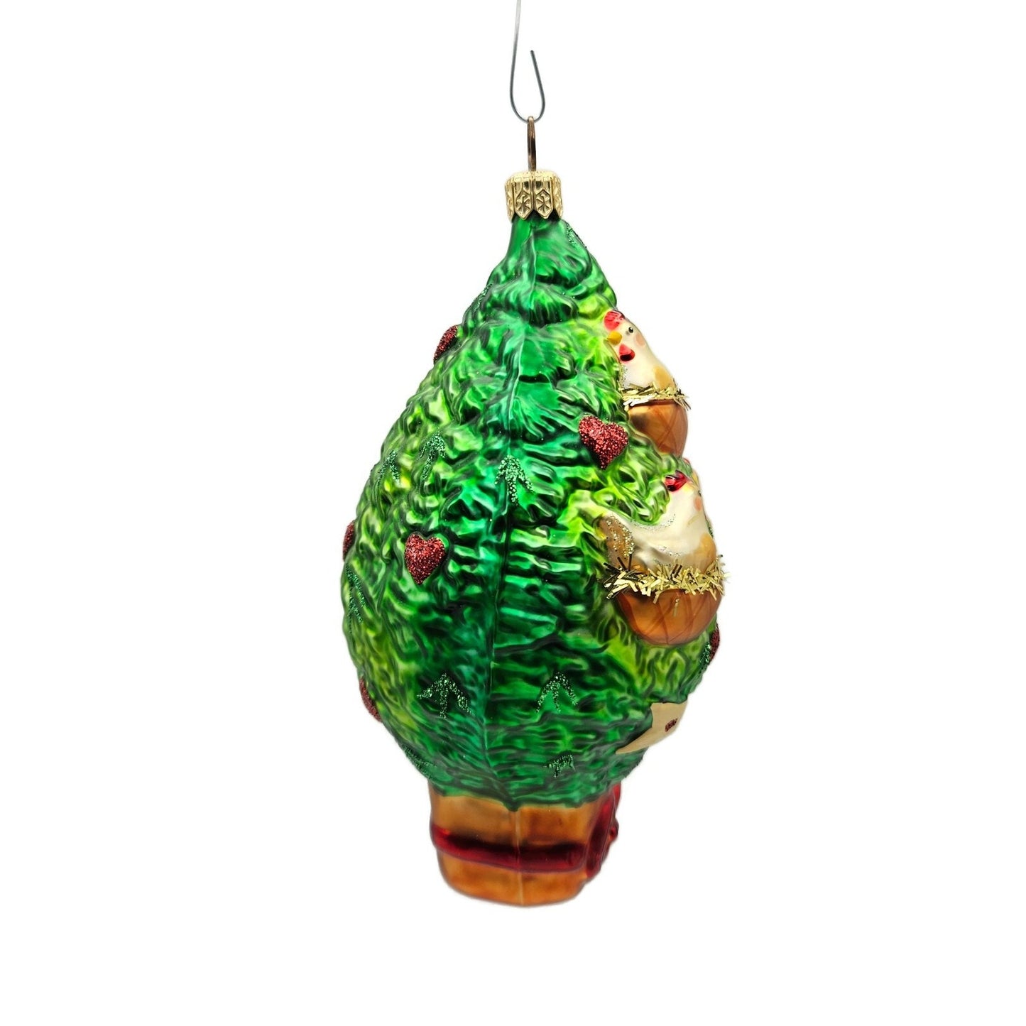 Patricia Breen Three French Hens 12 Days of Christmas Holiday Tree Ornament