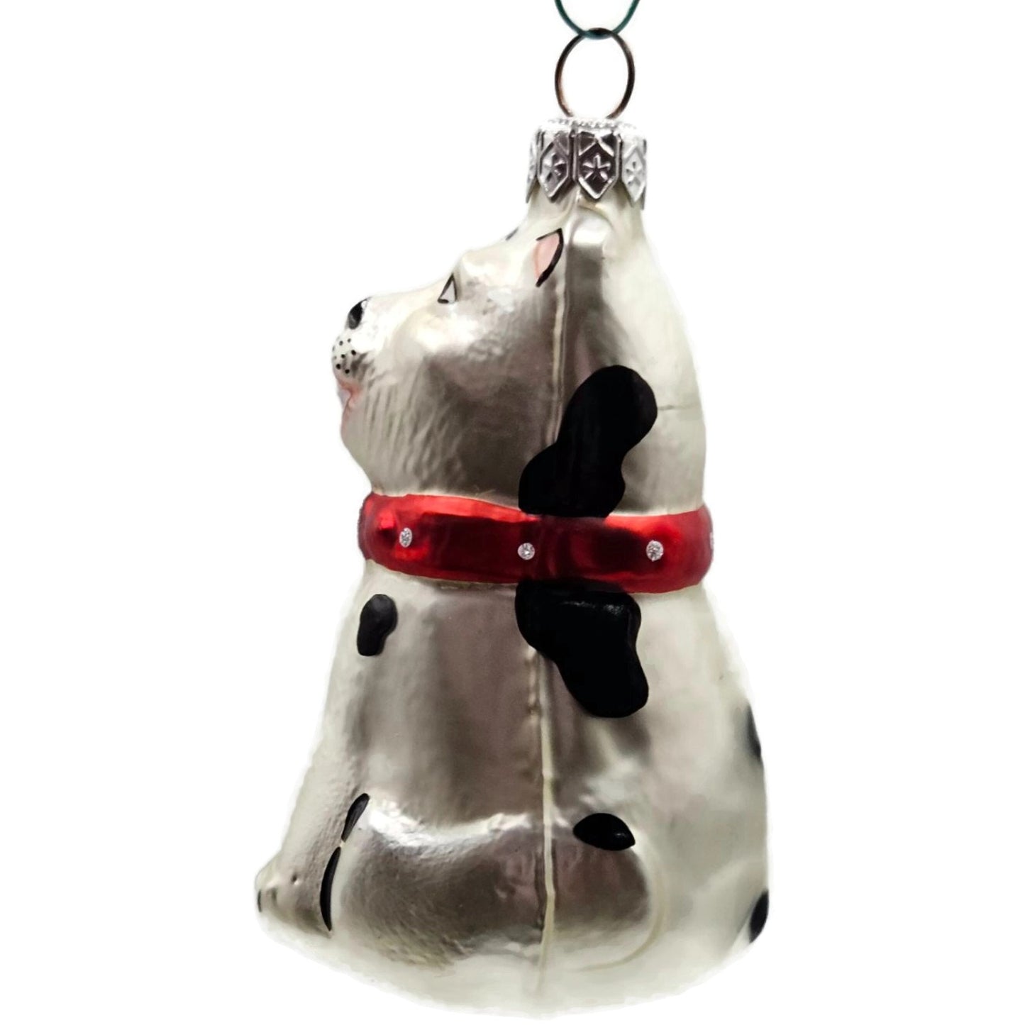 Patricia Breen Laughing Dog Pearl Hey Diddle Diddle Story Holiday Ornament 9508