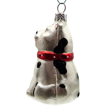 Patricia Breen Laughing Dog Pearl Hey Diddle Diddle Story Holiday Ornament 9508