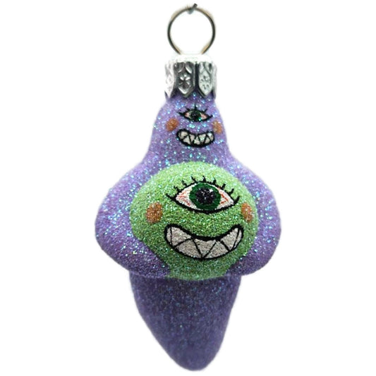 Patricia Breen Cyclops Surprise Purple Orange Halloween Christmas Tree Ornament