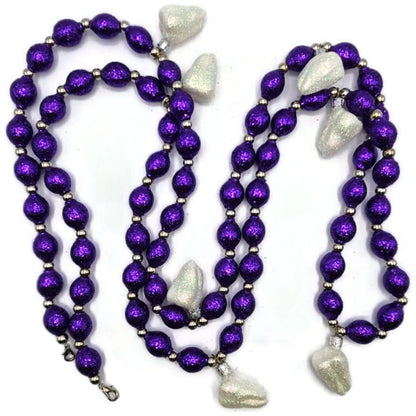 Patricia Breen Tooth Garland White Purple One of a Kind Complimentary Ornament