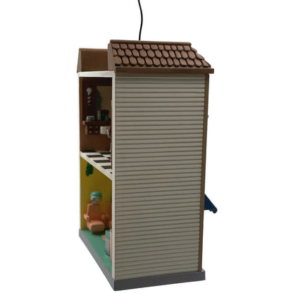 Hallmark Barber Beauty Nostalgic Shops 2004 Christmas Keepsake Ornament House