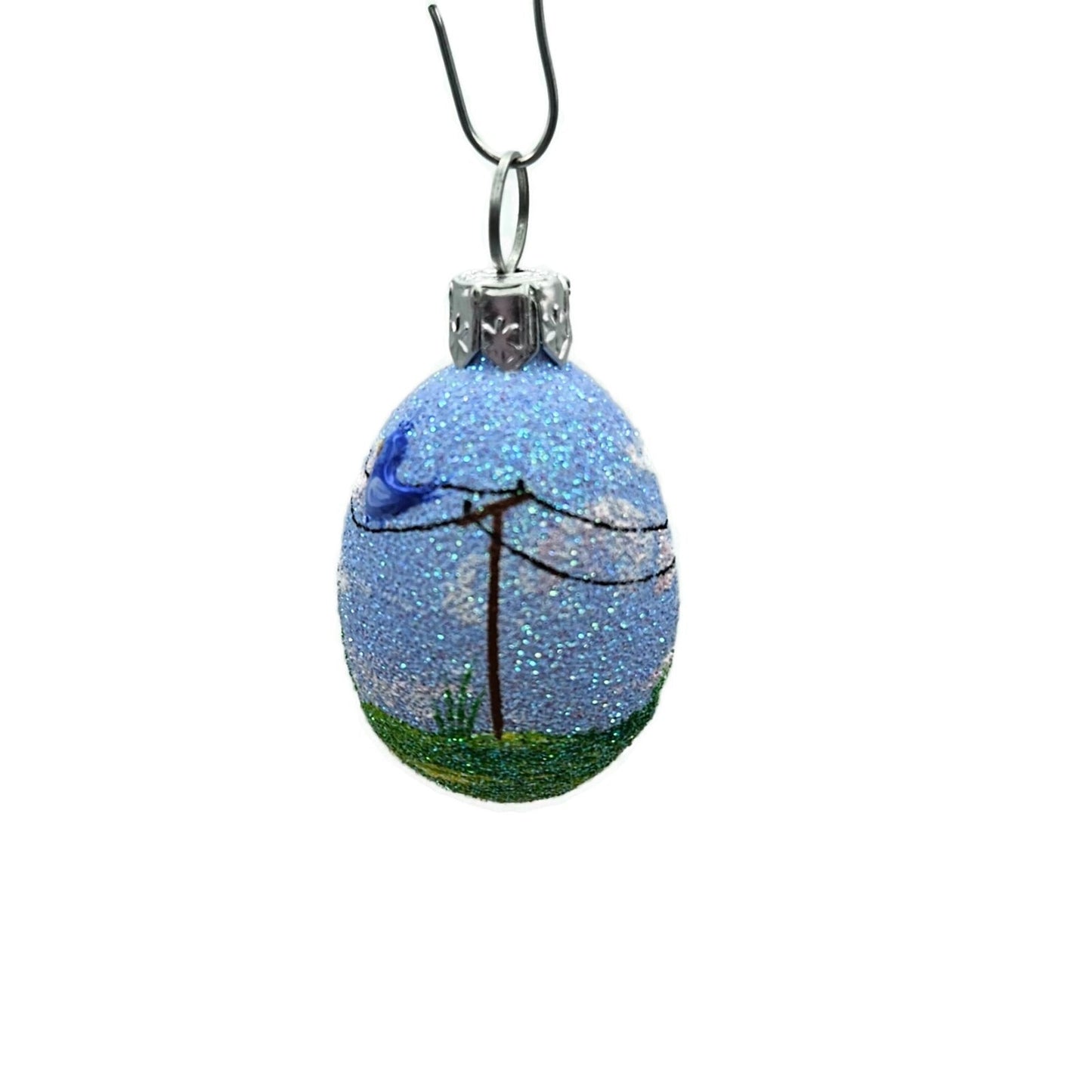 Patricia Breen Miniature Egg Surprise Ring Me Birds Easter Christmas Ornament