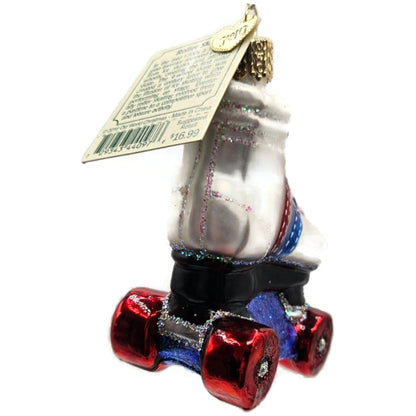 OWC Roller Skate Ornament Shoes Skating Exercise Retro Old World Christmas Tree