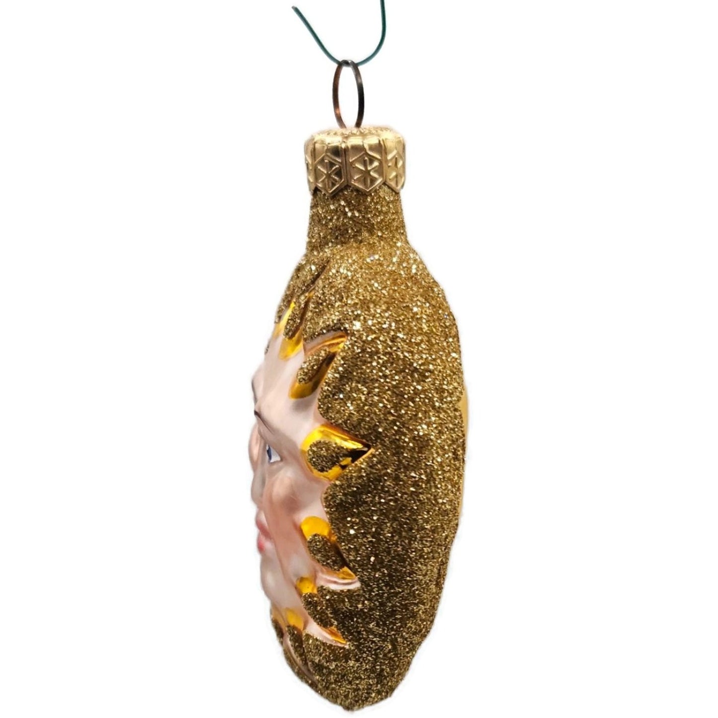 Patricia Breen Sunflower Sun Glittered Tips Gold Summer Christmas Ornament 9516