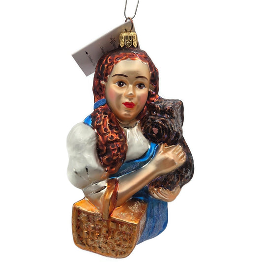 Christopher Radko Dorothy & Toto The Wizard of Oz Christmas Tree Ornament 2730