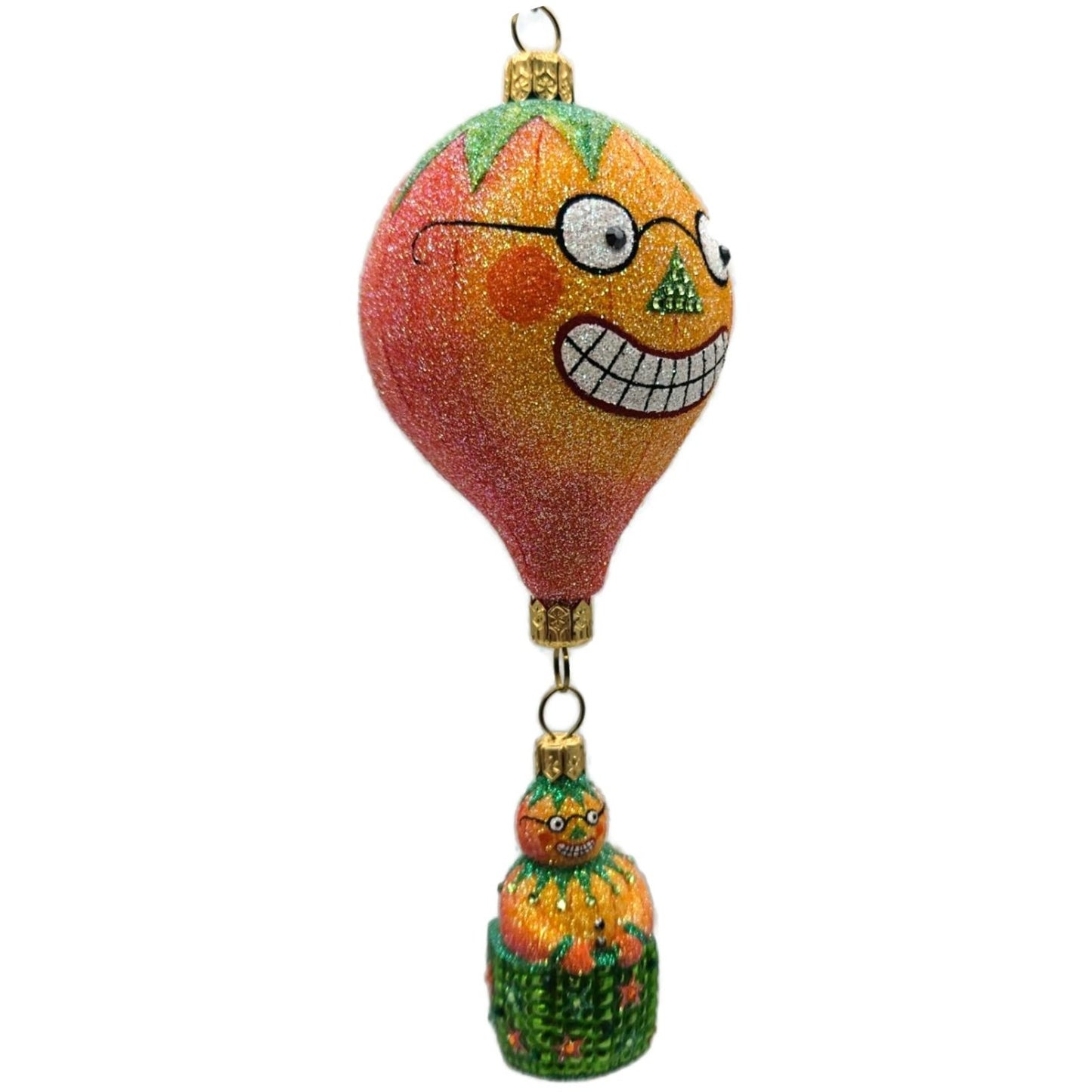 Patricia Breen Hooray For Halloween Jack's Hot Air Balloon Christmas Ornament