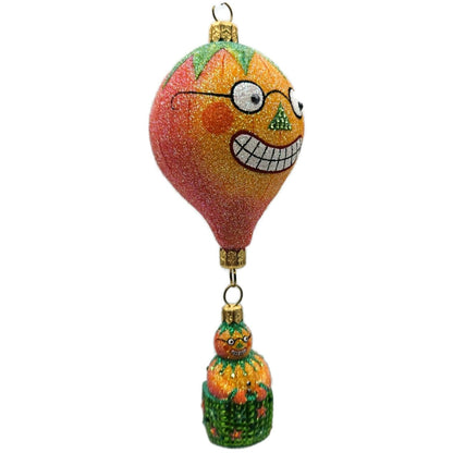 Patricia Breen Hooray For Halloween Jack's Hot Air Balloon Christmas Ornament