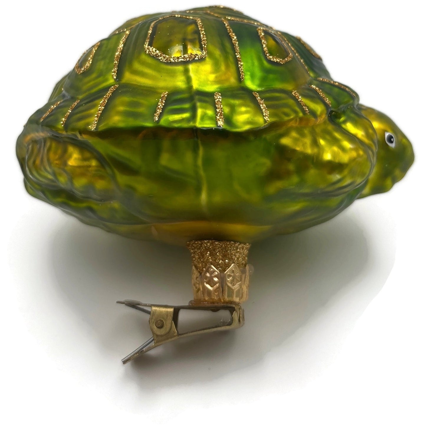 Patricia Breen Henris Turtle Art Green Animal Clip On Christmas Tree Ornament