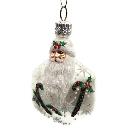 Patricia Breen Snowflake Noel Santa Claus Candy Canes Christmas Tree Ornament