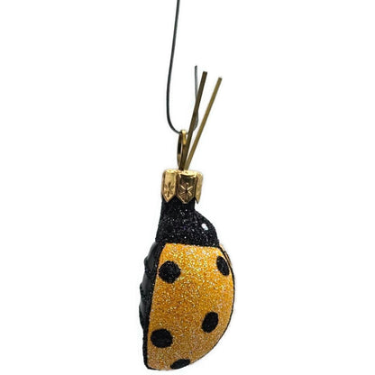Patricia Breen Ladybug Ladybug Yellow Open Wing Spring Christmas Tree Ornament