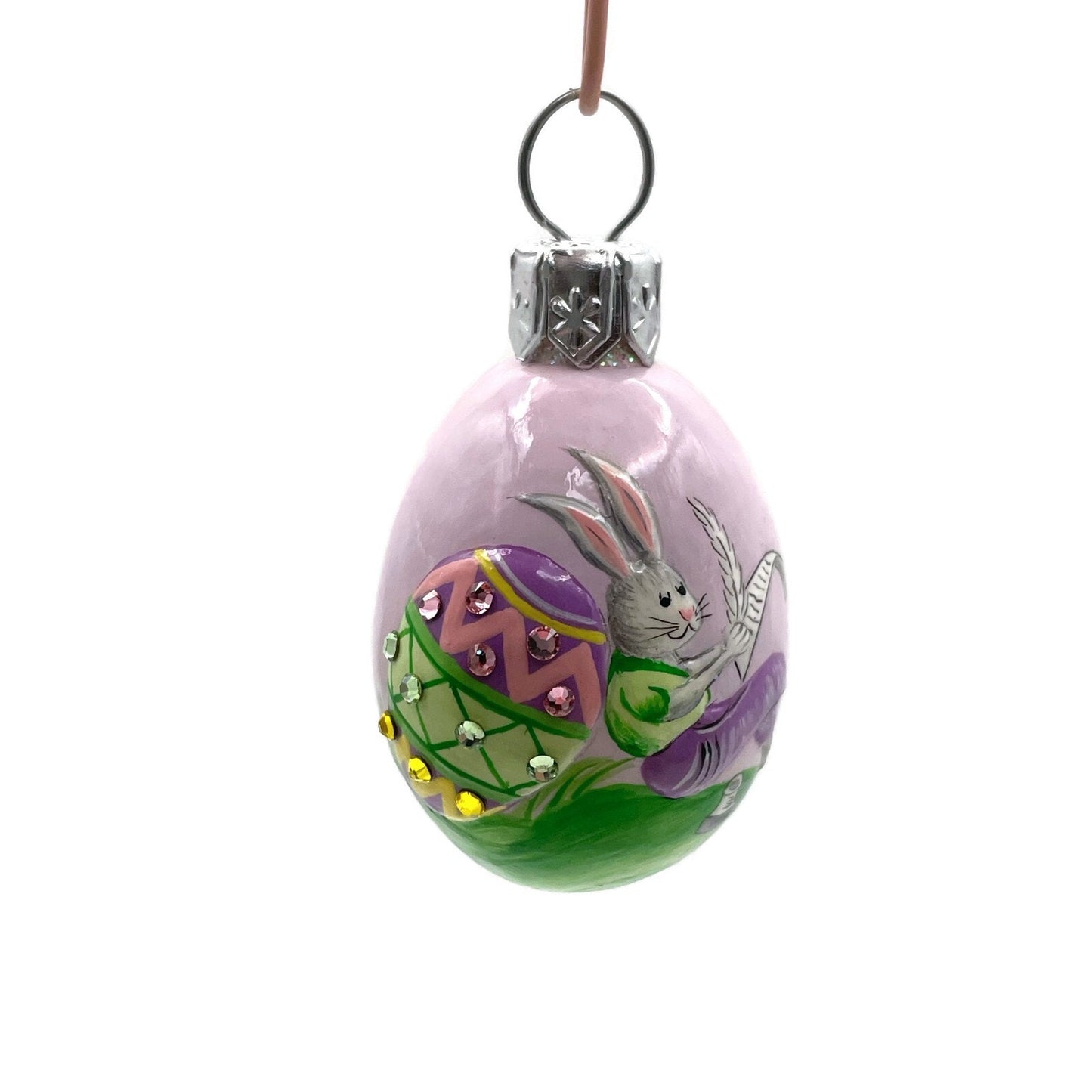 Patricia Breen Miniature Egg Whitman Egg Bunny Easter Christmas Tree Ornament