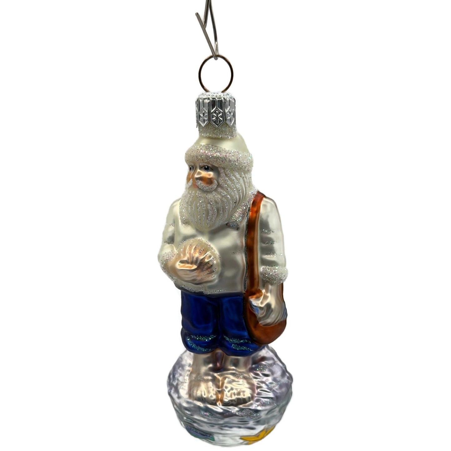 Patricia Breen Cape Cod Nichols Aquatic Santa Claus Summer Nautical Ornament