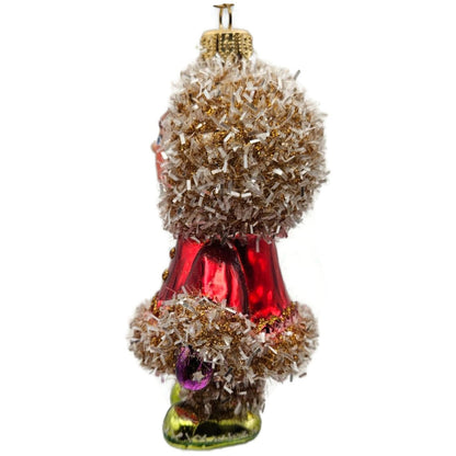 The Ornament King Radko It's a Small World Eskimo Red Jacket Christmas Ornament
