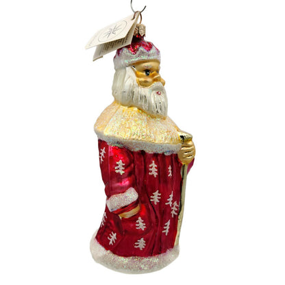 Christopher Radko Christmas King Red Robe Holiday Tree Ornament 96-147-0