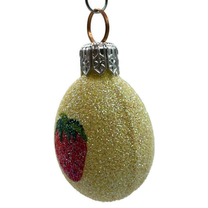 Patricia Breen Miniature Egg Strawberry Easter Holiday Christmas Tree Ornament