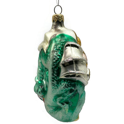 Patricia Breen St George And The Dragon Blonde Hair Christmas Tree Ornament Art