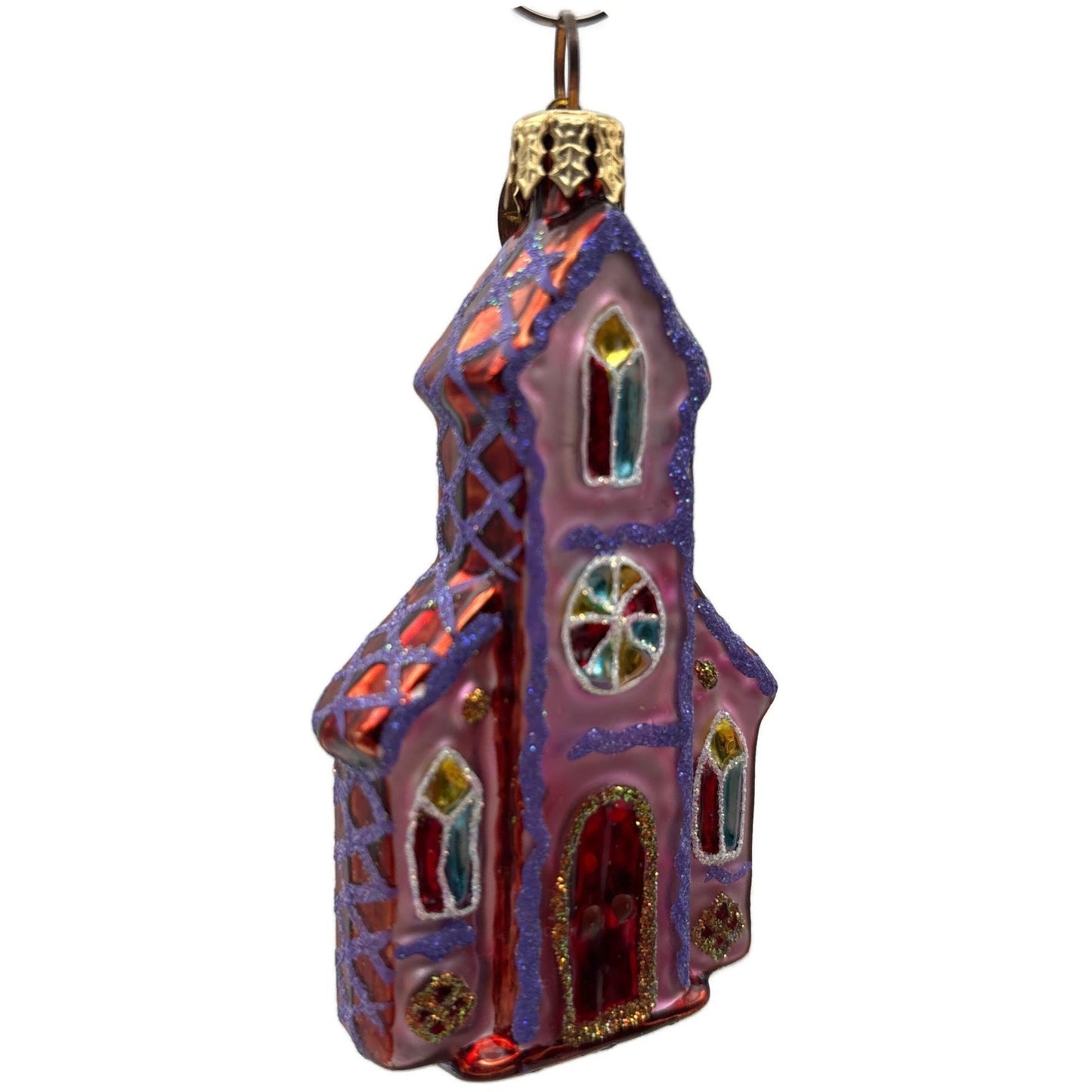 Christopher Radko Ginger Chapel Gem Cookie Little Christmas Ornament 01-0779-0