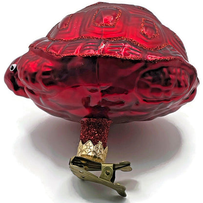 Patricia Breen Ornament Henris Turtle Red Bathers Art Painting Christmas Clip On