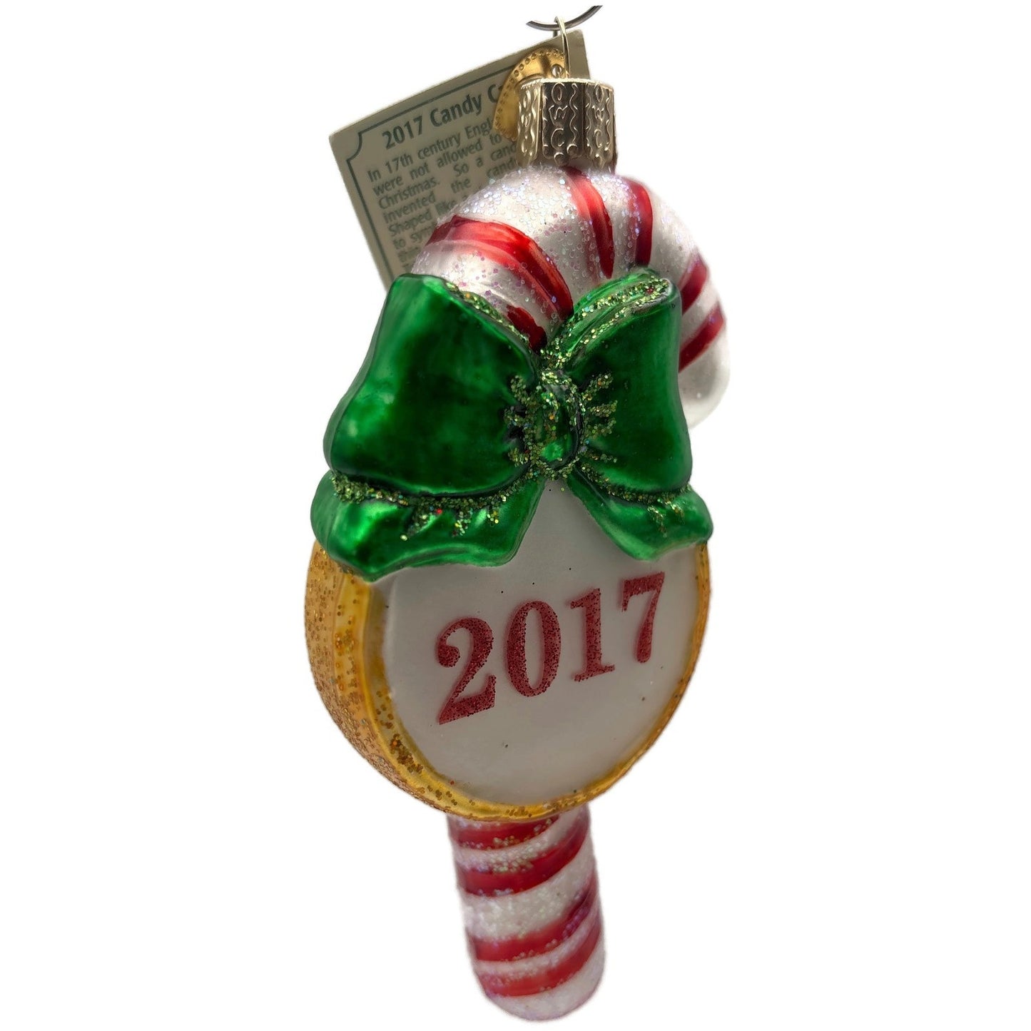 Old World Christmas 2017 Candy Cane Tradition To Cherish Christmas Tree Ornament