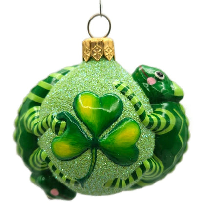 Patricia Breen Once Again for James Lucky Shamrock St. Paddys Christmas Ornament