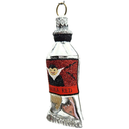 Patricia Breen Miniature Paint Tube Dracula Red Art Mini Halloween Ornament