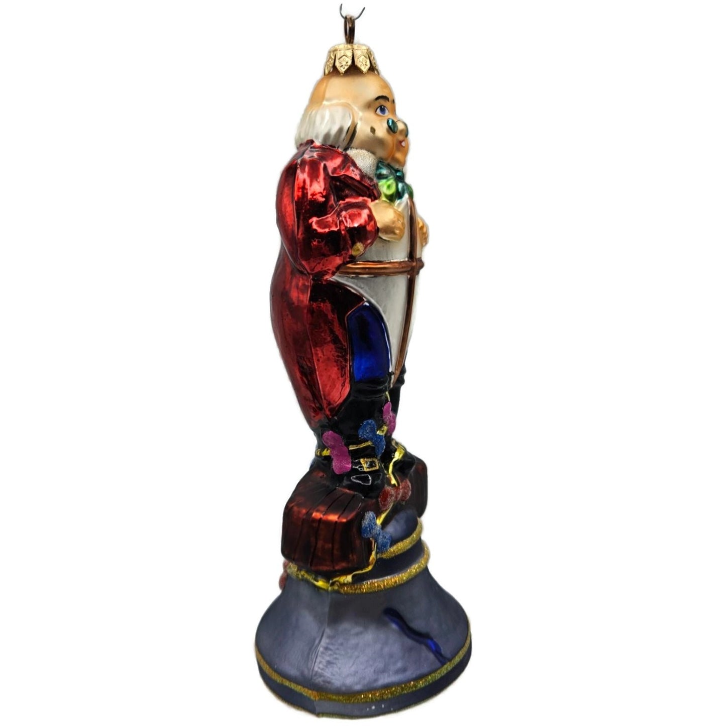 Christopher Radko Philadelphia Story Benjamin Franklin Liberty Bell Ornament
