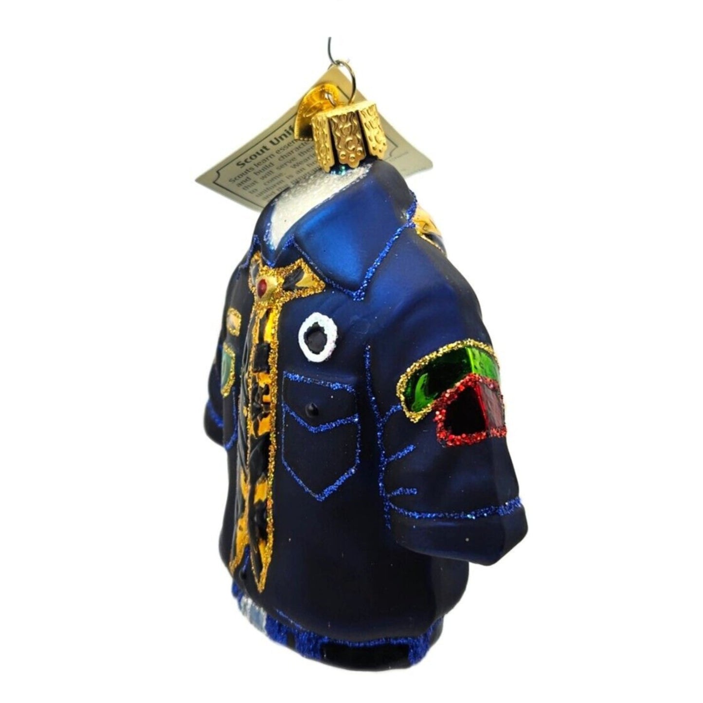Old World Christmas Boy Scout Uniform Christmas Holiday Tree Ornament OWC 2019