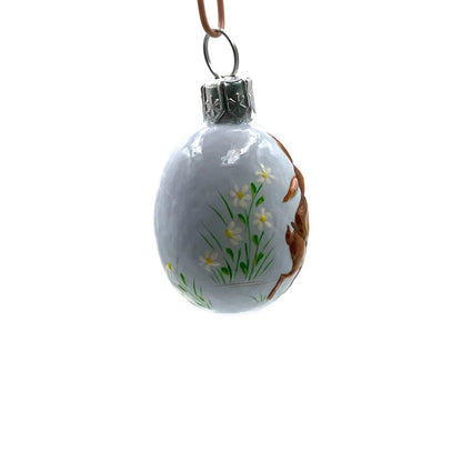 Patricia Breen Miniature Egg Beautiful Toil Bunny Easter Christmas Tree Ornament
