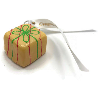 Candy Truffle Ornaments to Remember Yellow Green Red Treat Christmas Ornament