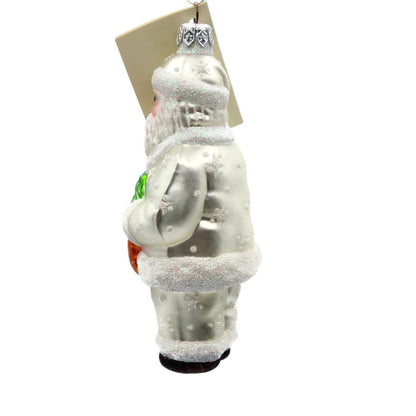 Patricia Breen A Snack for Rudolph Pearl Carrots Santa Claus Christmas Ornament
