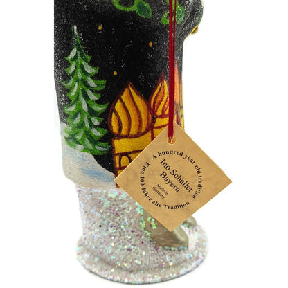 Ino Schaller Russian Fable Orange Black Paper Mache Candy Container Limited CATZ
