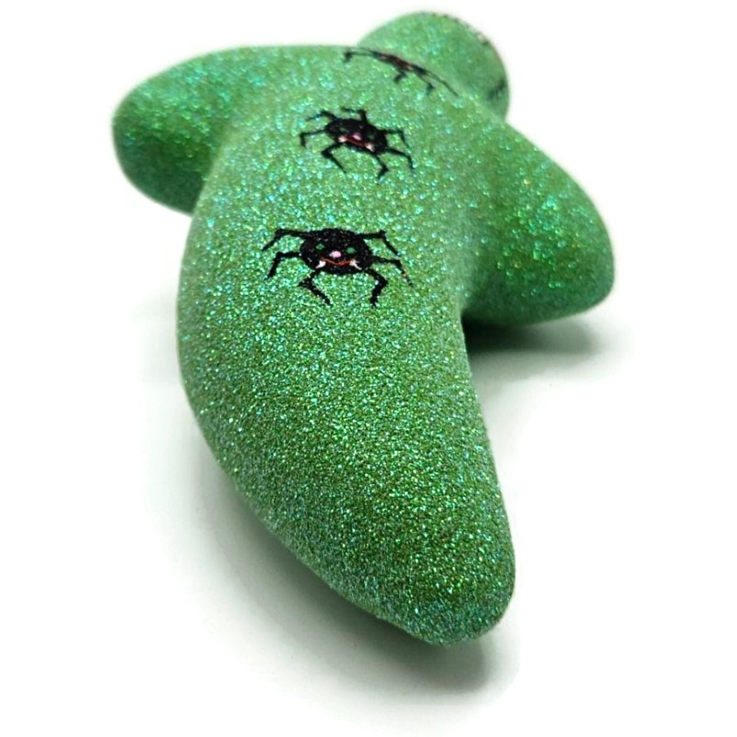 Patricia Breen Very Grand Ghost Frankenstein Green Glass Halloween Ornament 2554