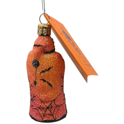 Patricia Breen Miniature Redoute Santa Claus Orange Cat Halloween Ornament