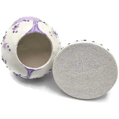 Patricia Breen Chameleon Cachette Lavender Flowers Spring Christmas OOAK CO