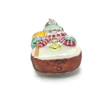 Christopher Radko Cookie Cut Frosty Gem Snowman Christmas Tree Ornament 0107800