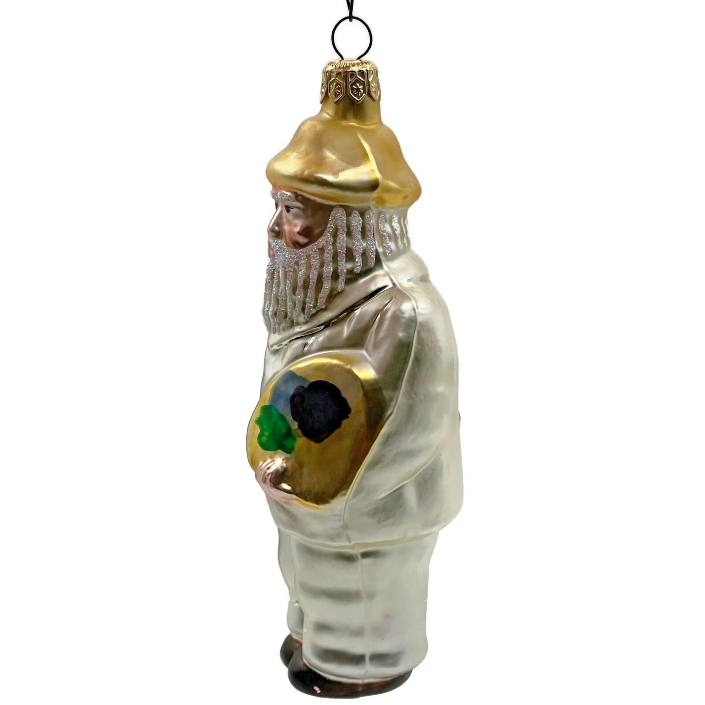 Patricia Breen M Claude Monet Pearl Artist Palette Christmas Tree Ornament AIC