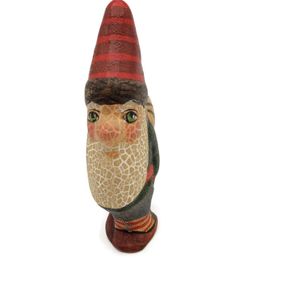 Vaillancourt Santas Little Helper Chalkware Folk Art Christmas Holiday Figurine