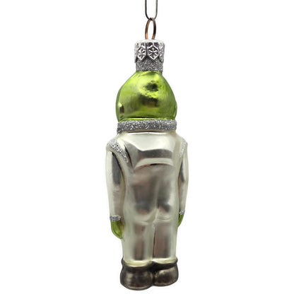 Patricia Breen Walk on the Moon Alien Matte Suit Shoes Space Christmas Ornament