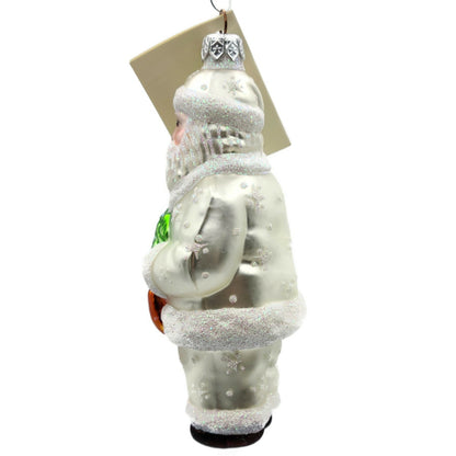 Patricia Breen A Snack for Rudolph Pearl Carrots Santa Claus Christmas Ornament