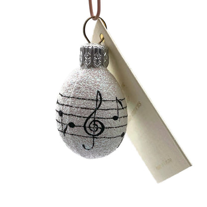 Patricia Breen Miniature Egg Musical Notes Easter Christmas Tree Ornament